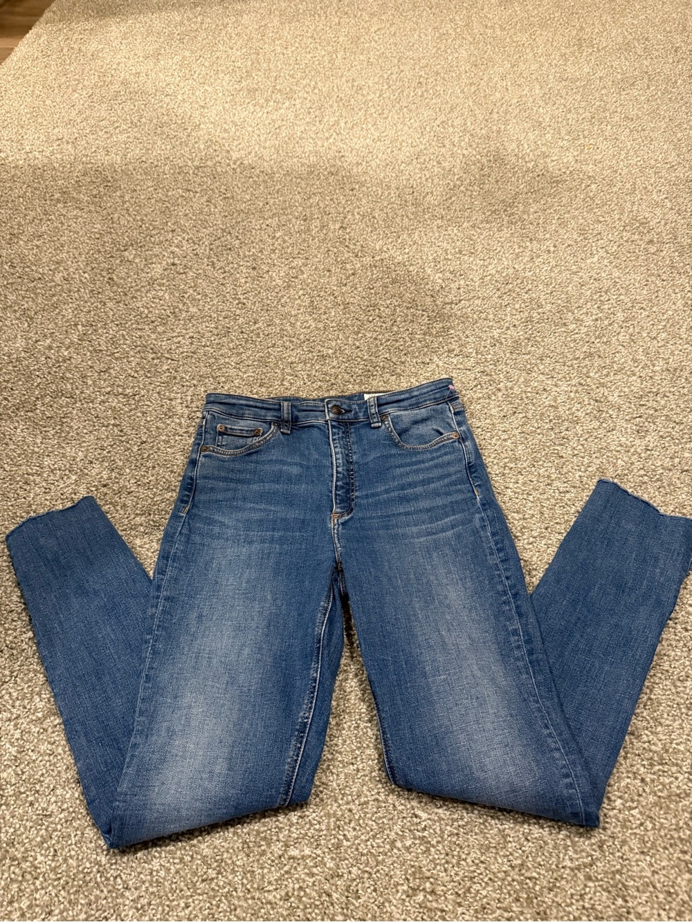 rag & bone Women's Medium Blue Skinny Jeans